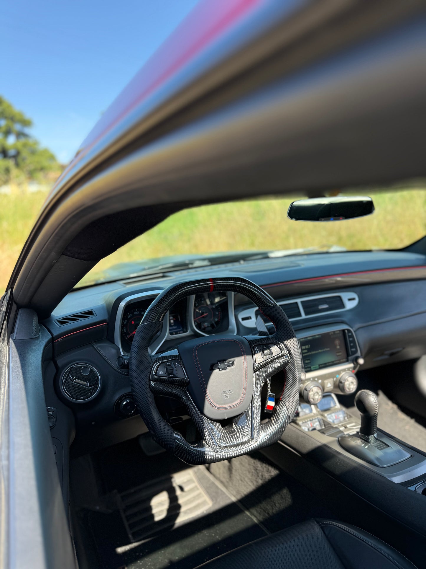 Volante in carbonio Chevrolet caramaro