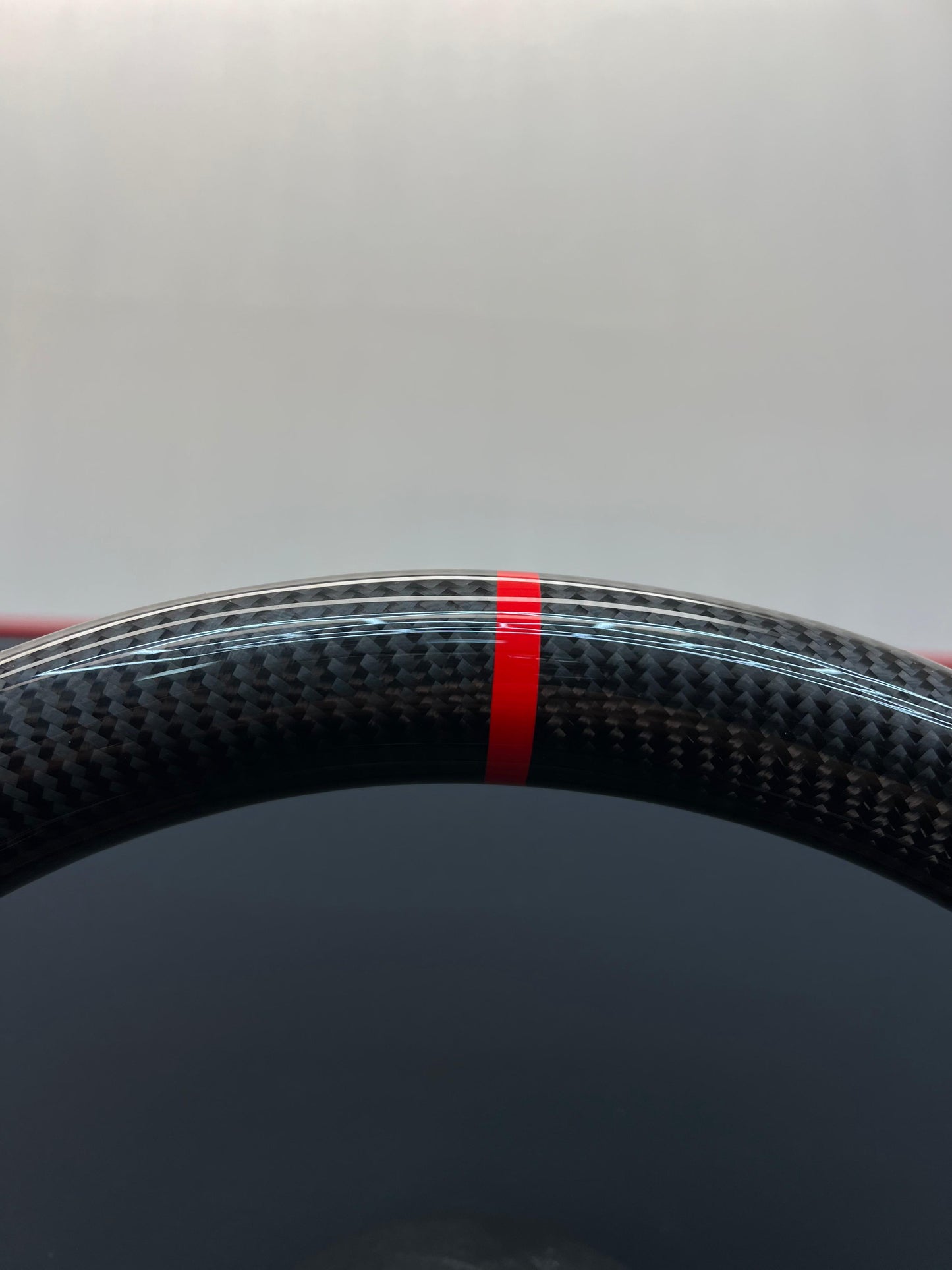 Volante Audi in carbonio (cover airbag acquistabile a parte )