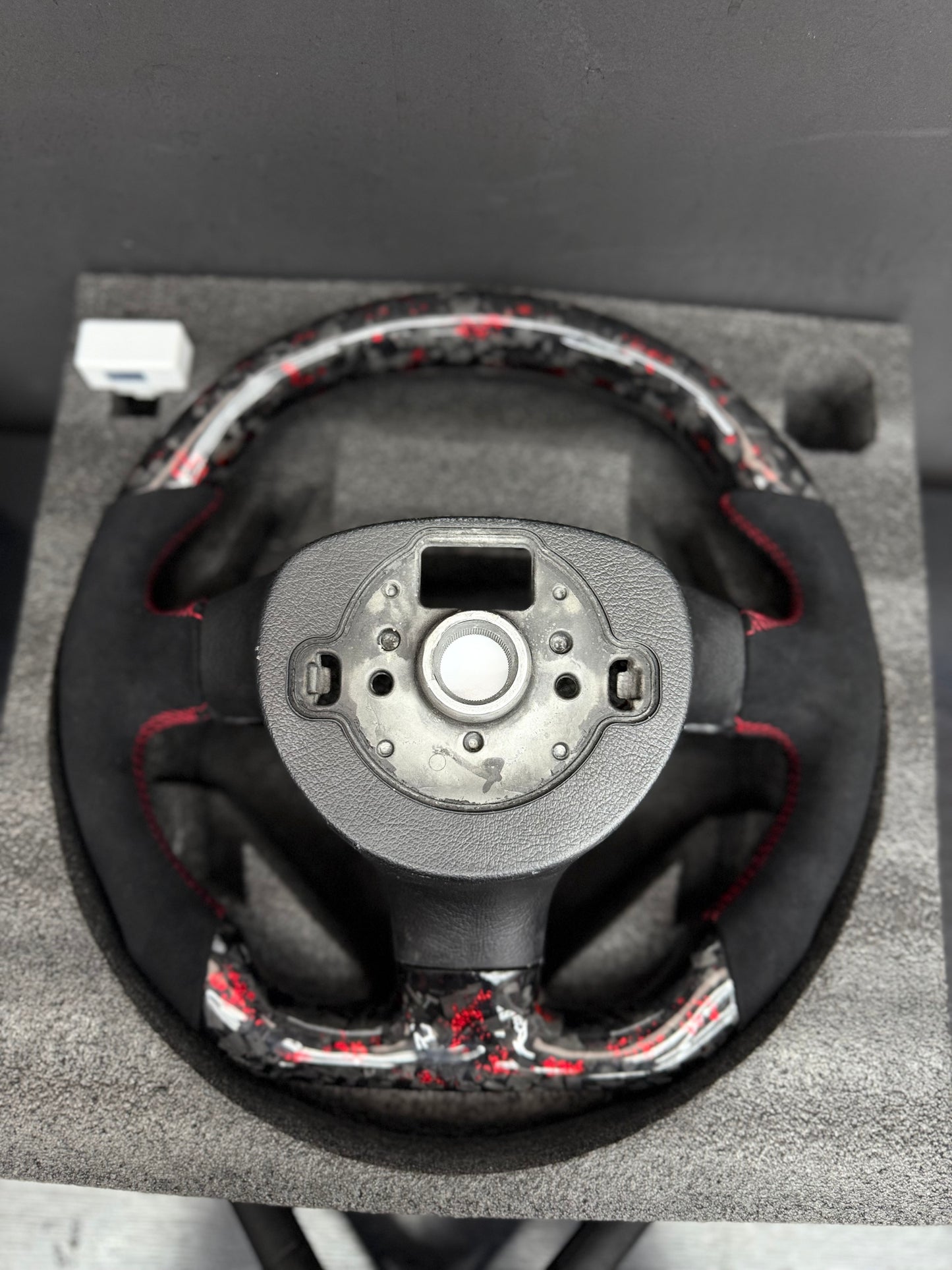 Volante in carbonio forgiato per scirocco VW