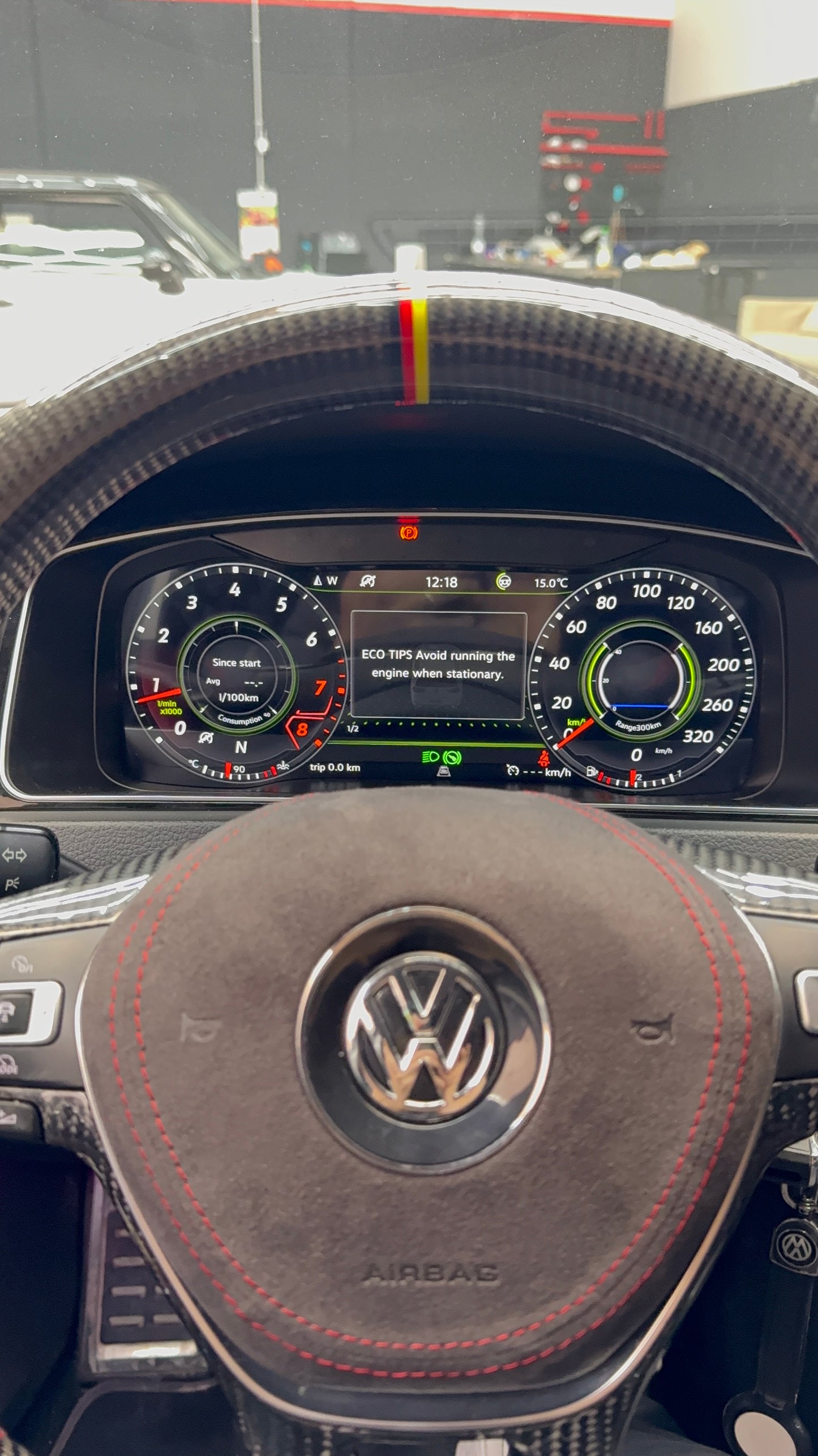 Tacchimetro digitale golf 7 golf 7.5 quadro strumenti virtuale