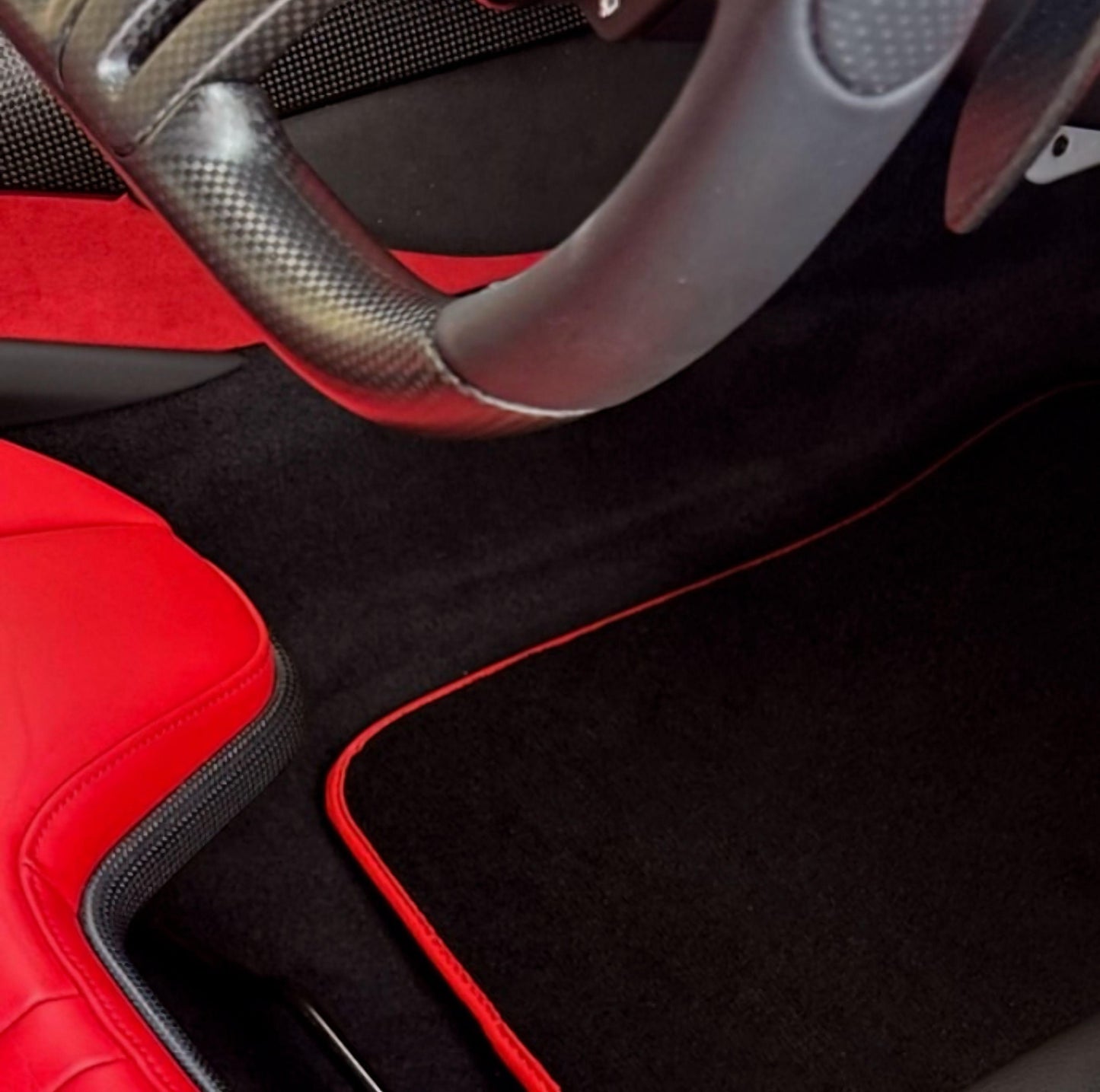 Tappetini in moquette velluto