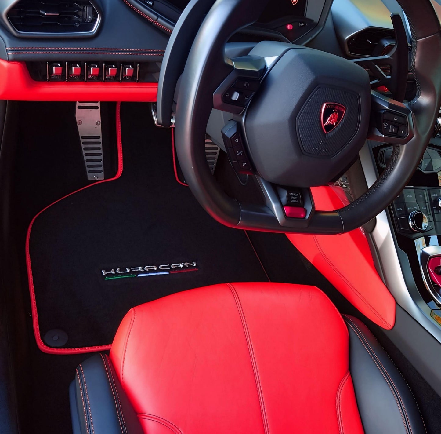 Tappetini in moquette velluto