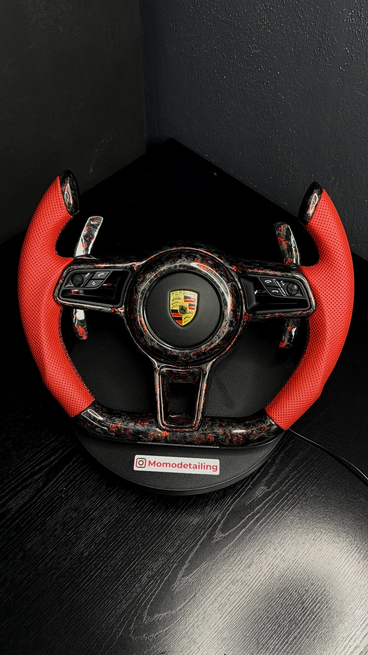 Volante Porsche macan #paddle #cover #airbag #carbonio #forgiato