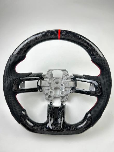 Volante per Ford Mustang in carbonio forgiato (senza cover airbag)
